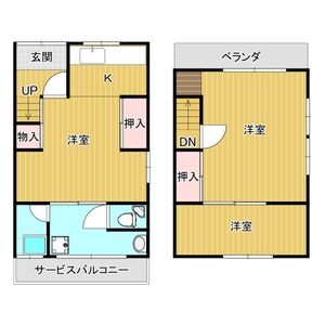3K 間取り図