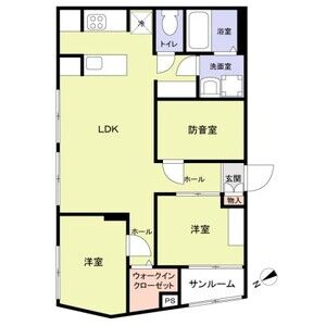 3LDK 間取り図