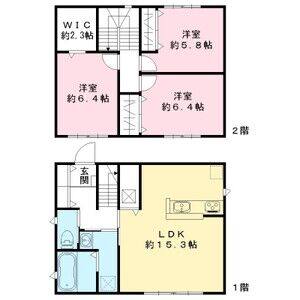 3LDK 間取り図