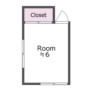 ワンルーム 間取り図
