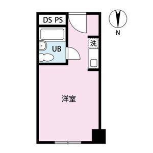ワンルーム 間取り図