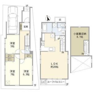 3LDK 間取り図