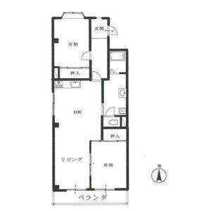 3DK 間取り図