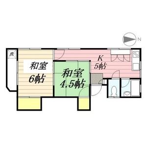 2K 間取り図