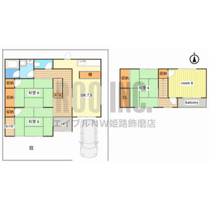 4DK 間取り図