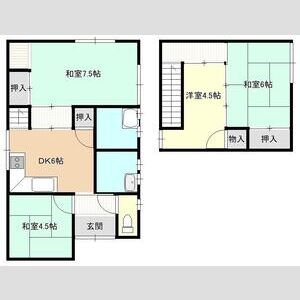 戸建て 間取り図