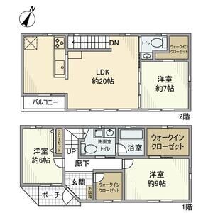 3LDK 間取り図