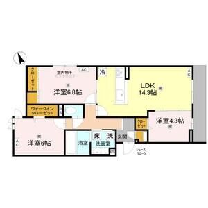 3LDK 間取り図
