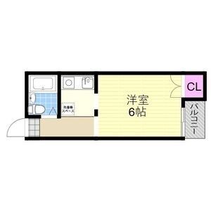 ワンルーム 間取り図