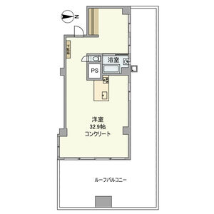 ワンルーム 間取り図