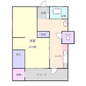 2K 間取り図