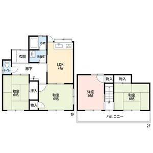 4DK 間取り図