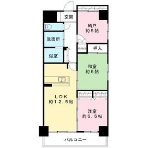 3LDK 間取り図