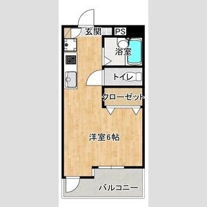 ワンルーム 間取り図