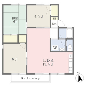 3LDK 間取り図