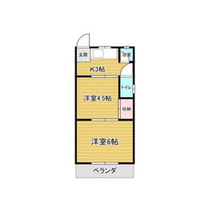 2K 間取り図