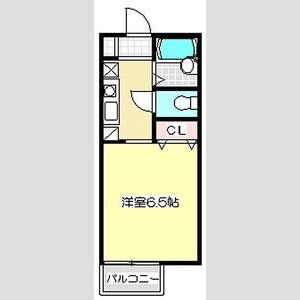 ワンルーム 間取り図