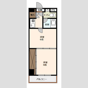 2K 間取り図