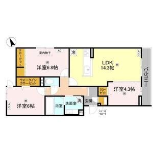 3LDK 間取り図