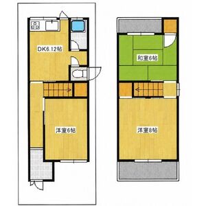 3DK 間取り図