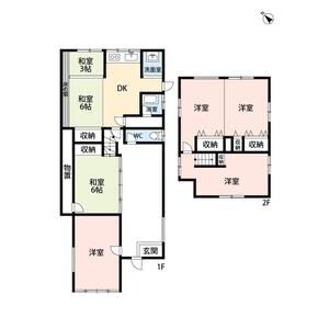6LDK 間取り図
