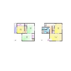 4DK 間取り図