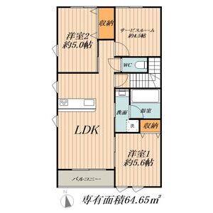 3LDK 間取り図