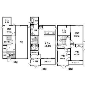 5LDK 間取り図