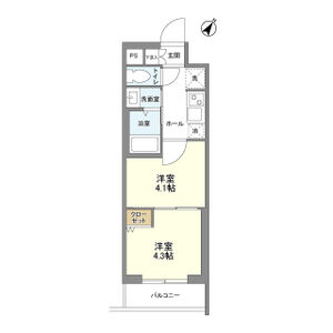2K 間取り図