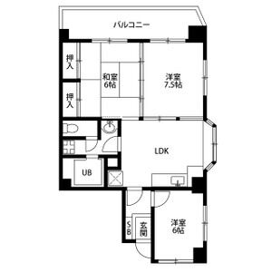 3LDK 間取り図