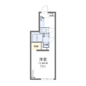 ワンルーム 間取り図