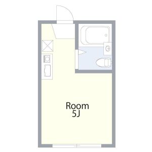 ワンルーム 間取り図