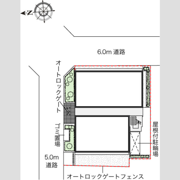 レオパレス六町 室内写真1