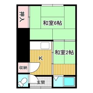 ワンルーム 間取り図