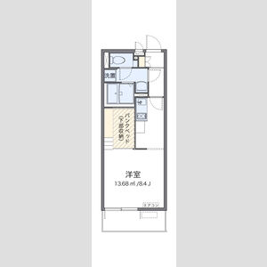 ワンルーム 間取り図