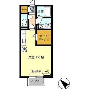 ワンルーム 間取り図