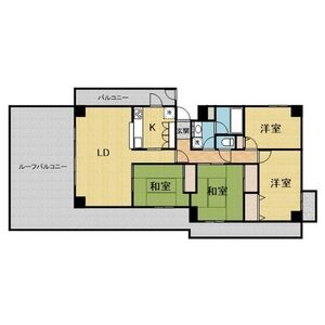 4LDK 間取り図