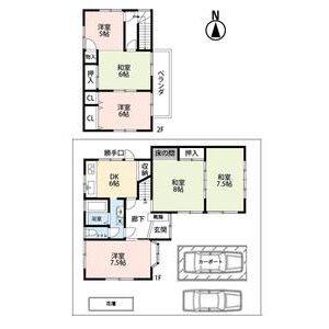 6LDK 間取り図