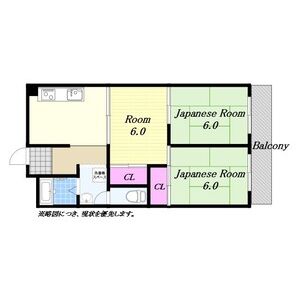 3DK 間取り図