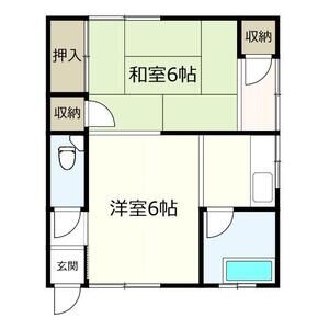 2K 間取り図
