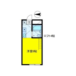 ワンルーム 間取り図