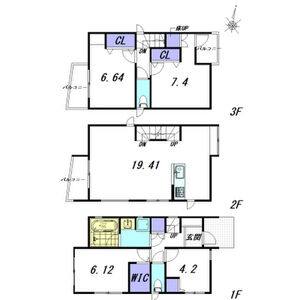 4LDK 間取り図