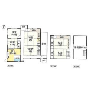 6LDK 間取り図