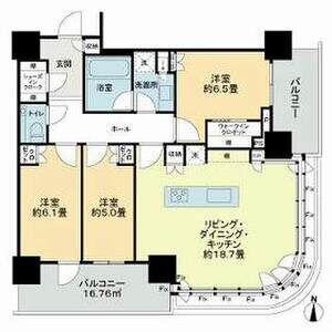 3LDK 間取り図