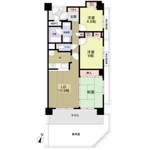 3LDK 間取り図
