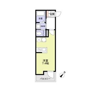 ワンルーム 間取り図