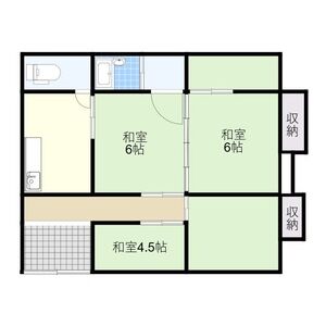 4K 間取り図