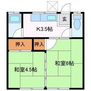 2K 間取り図