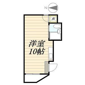 ワンルーム 間取り図