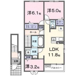 3LDK 間取り図